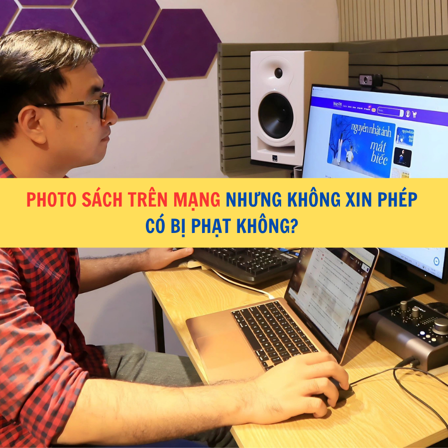 Photo s&aacute;ch tr&ecirc;n mạng nhưng kh&ocirc;ng xin ph&eacute;p c&oacute; bị phạt kh&ocirc;ng?