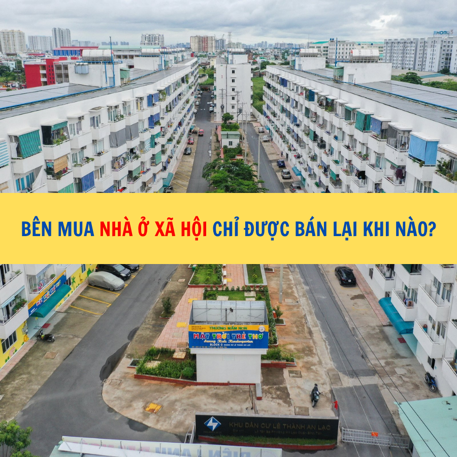 Bên mua nhà ở xã hội chỉ được bán lại khi nào?