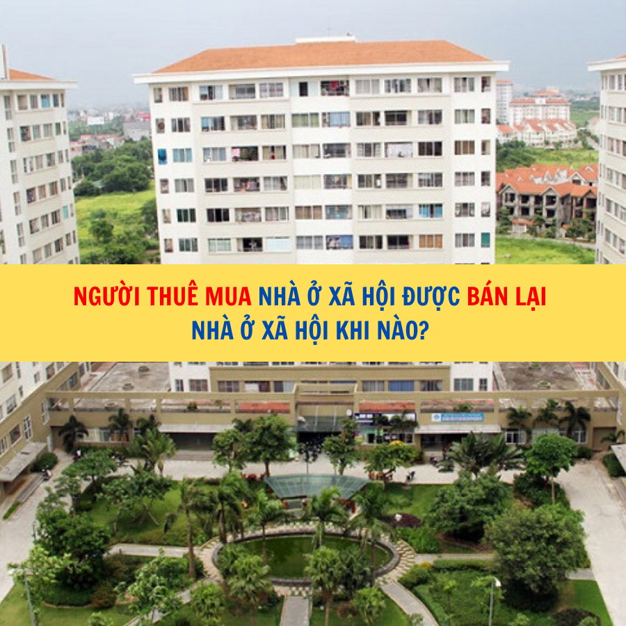 Người thu&ecirc; mua nh&agrave; ở x&atilde; hội được b&aacute;n lại nh&agrave; ở x&atilde; hội khi n&agrave;o?&nbsp;