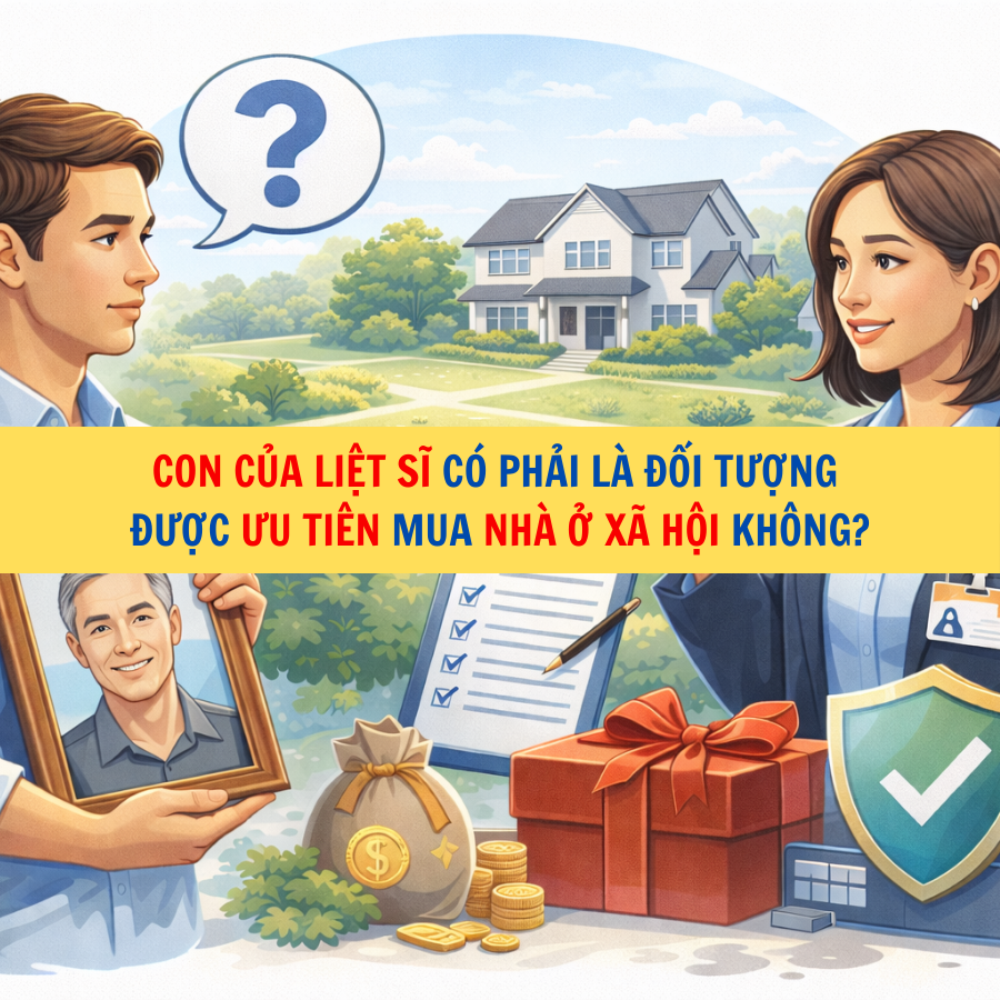 Con của liệt sĩ c&oacute; phải l&agrave; đối tượng được ưu ti&ecirc;n mua nh&agrave; ở x&atilde; hội kh&ocirc;ng?