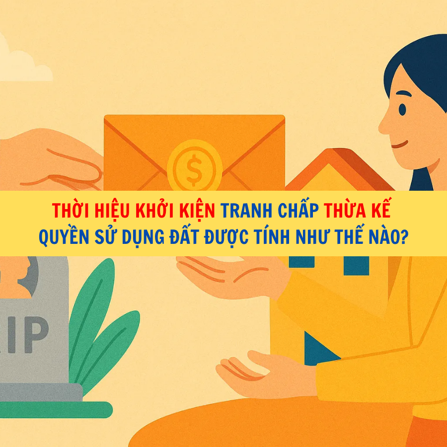 Thời hiệu khởi kiện tranh chấp thừa kế quyền sử dụng đất được tính như thế nào?