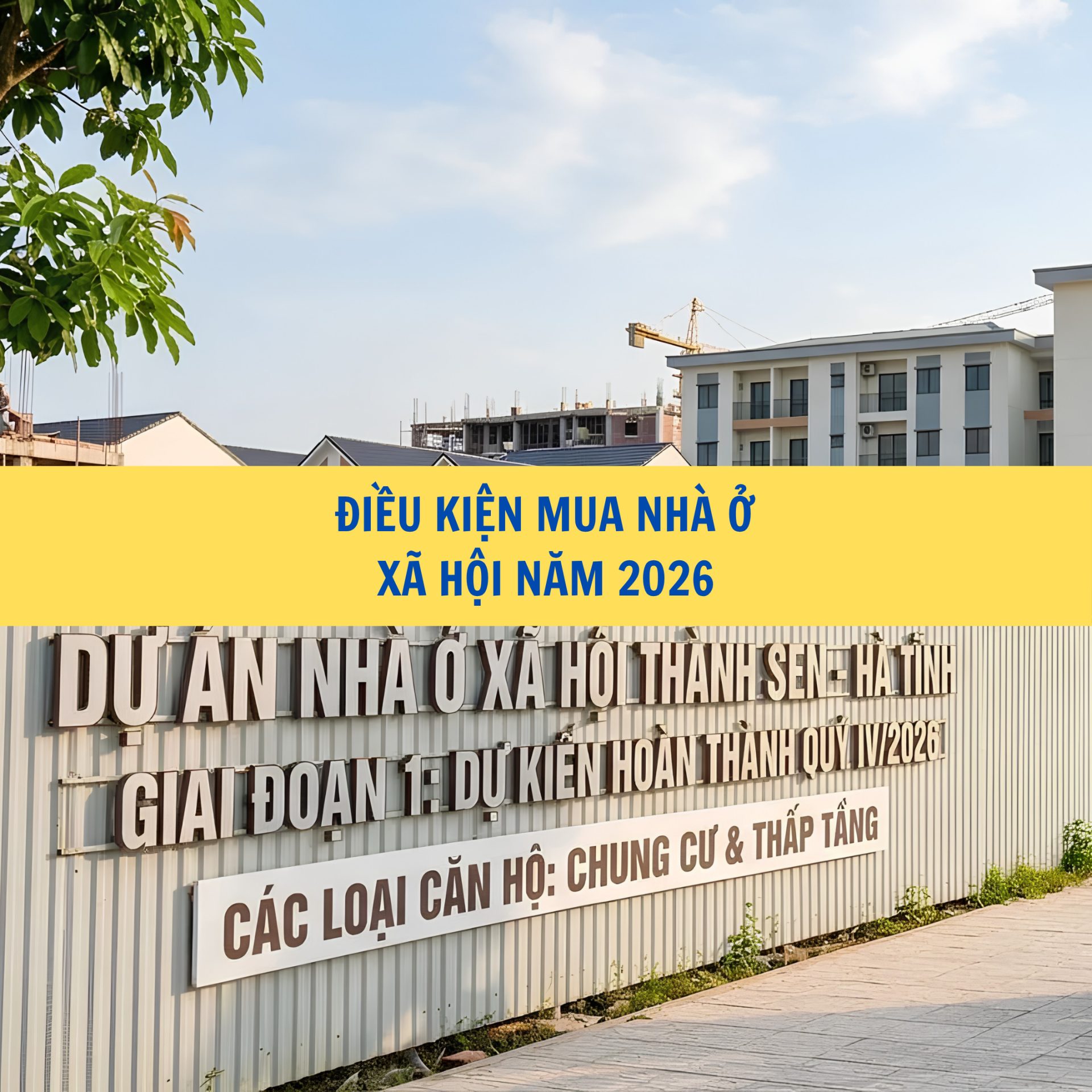 iều kiện mua nh&agrave; ở x&atilde; hội năm 2026