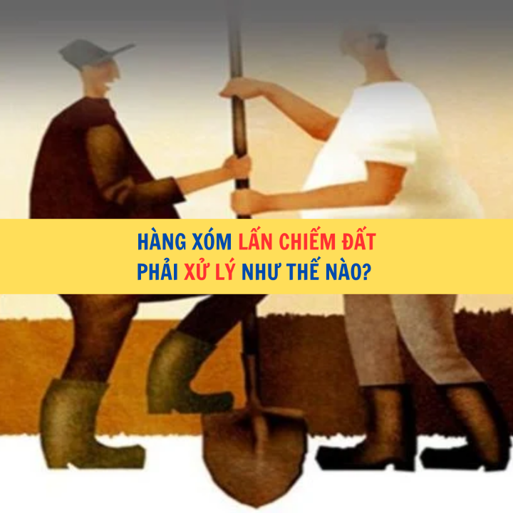 Hàng xóm lấn chiếm đất phải xử lý như thế nào?